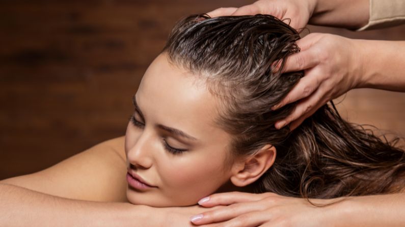 cara melebatkan rambut Urutan kulit kepala